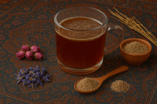 قووتو با چایی